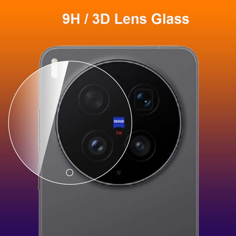 Photography Kit Vivo X300 Ultra - Pelindung Lensa Kamera Belakang Transparan 9H