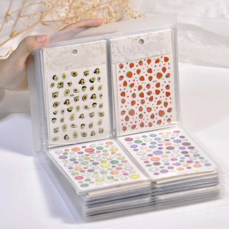 Photography Hacks - Buku Penyimpanan Stiker 80 Slot Kosong