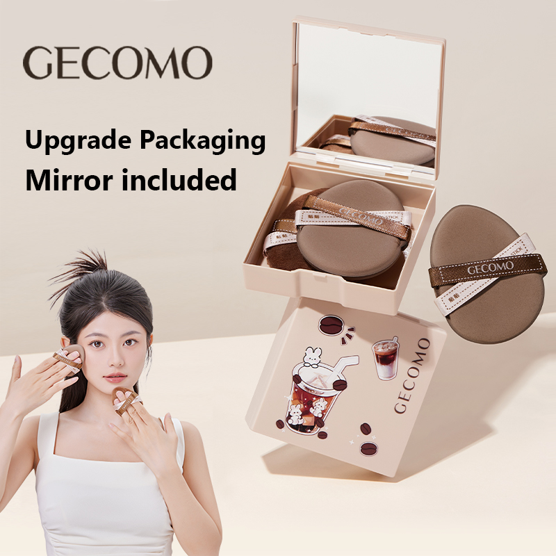 Beauty Dish Softbox - GECOMO Set kotak Puff bedak dua