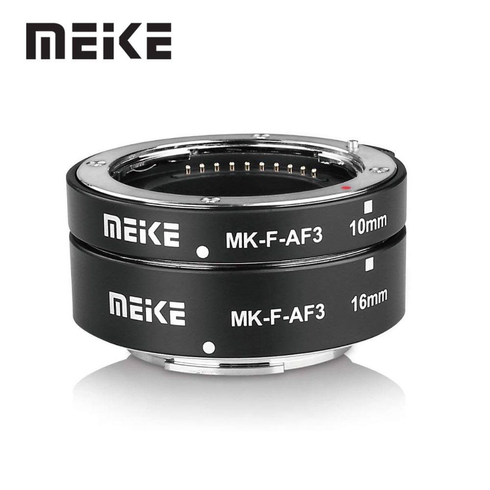 Macro Extension Tube - Meike Logam Fokus Makro Otomatis Tabung