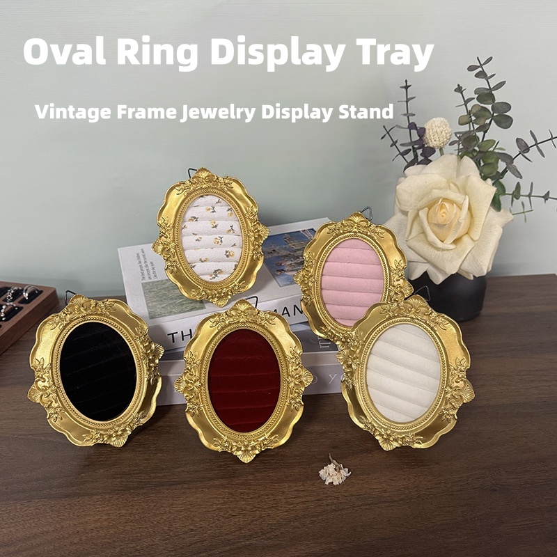 Photography Hacks - Baki pajangan perhiasan bingkai vintage dengan