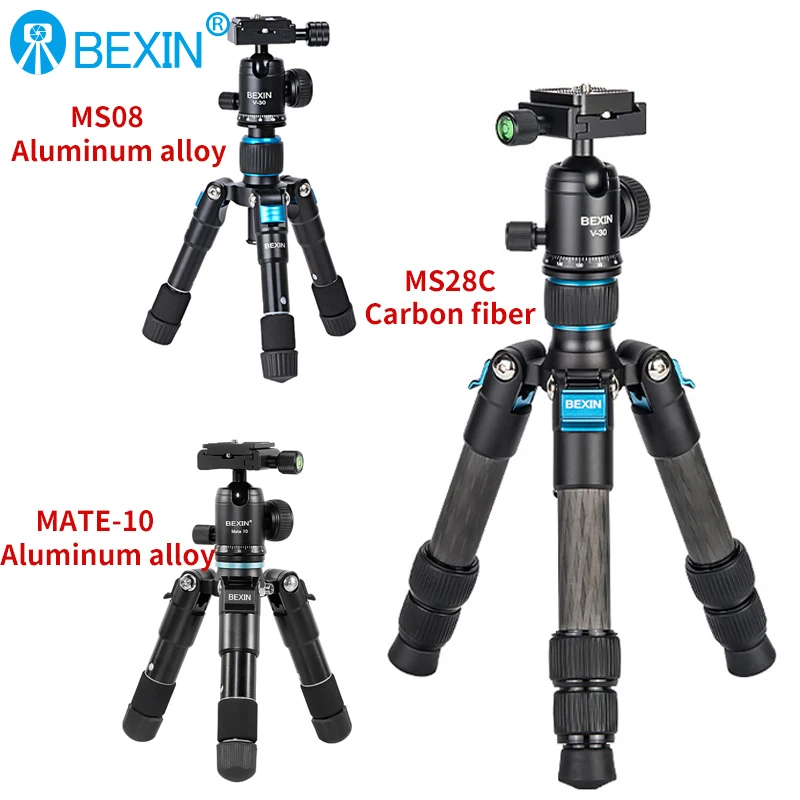 Camera Tripod Carbon - Tripod serat karbon Mini, Tripod kompak