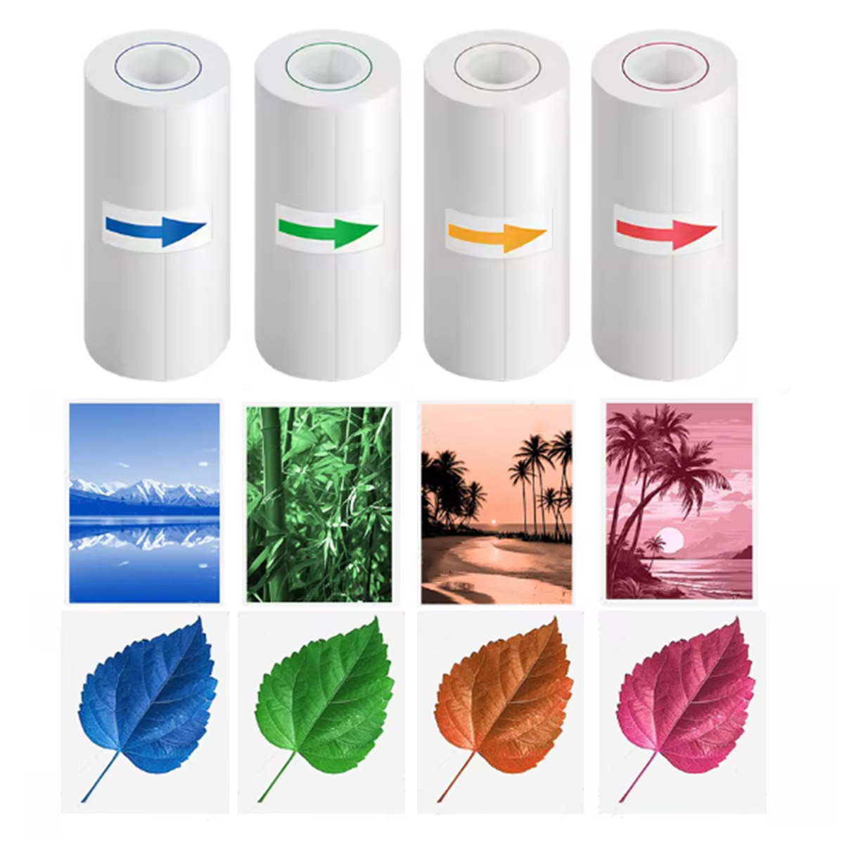 Photography And Videography - Kertas Printer Termal 57mm Kertas Berwarna