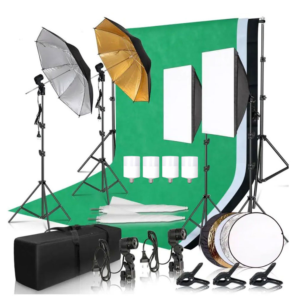 Photography Hacks - Kit Pencahayaan Softbox Studio Fotografi dengan
