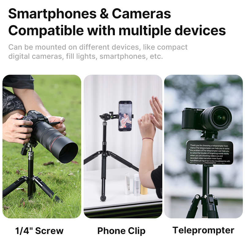 Ulanzi Tripod kamera Mini port - Camera Tripod Carbon ulasan dan harga