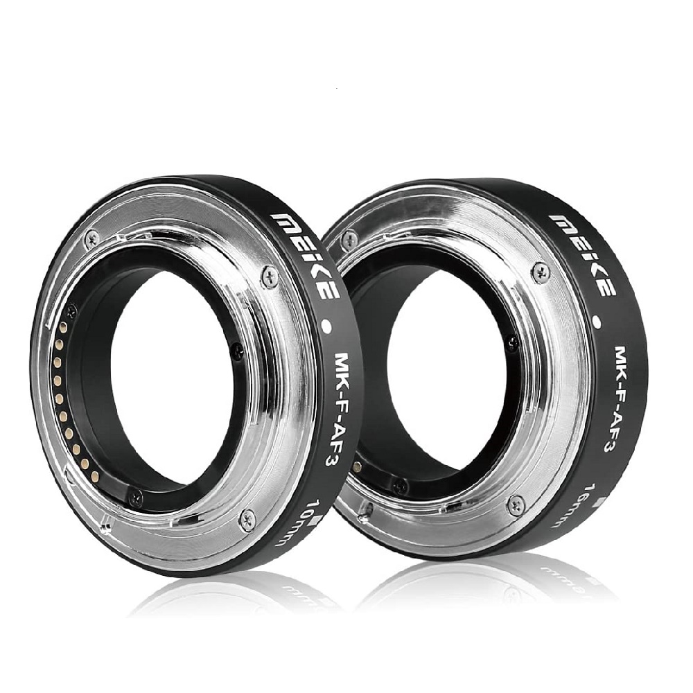 Meike Logam Fokus Makro Otomat - Macro Extension Tube ulasan dan harga