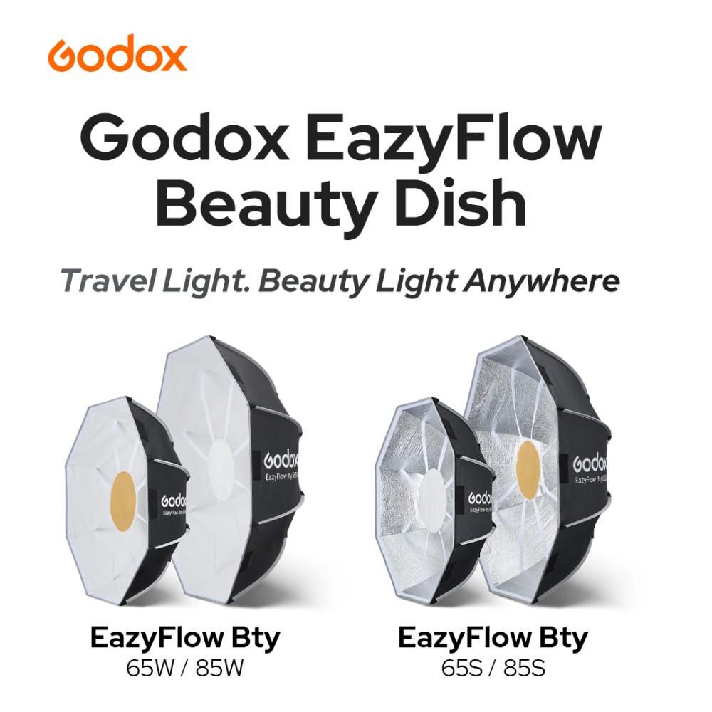 Godox EazyFlow Bty 65S/85S Bea - Beauty Dish Softbox ulasan dan harga