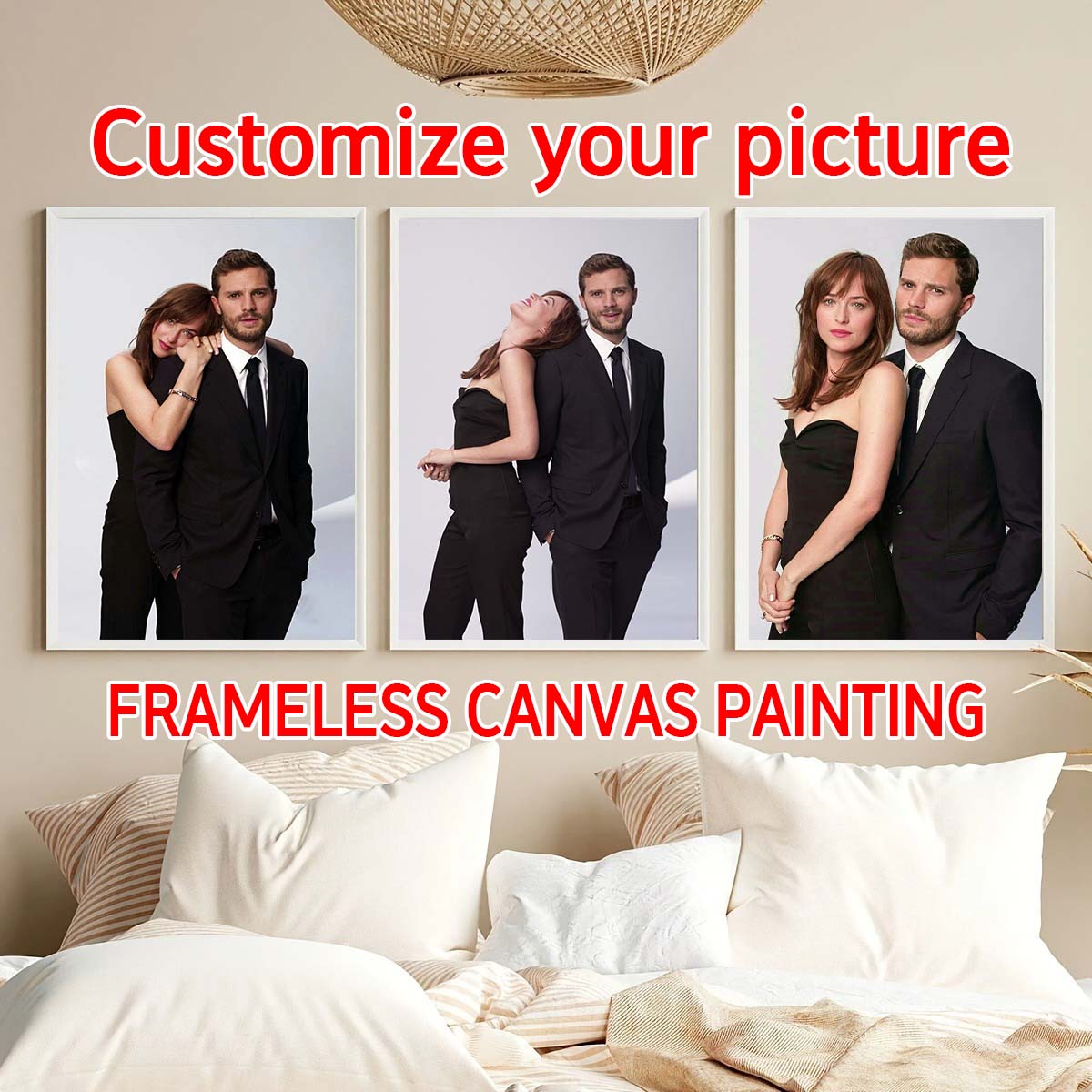 Lukisan Kanvas Cetak Kustom Da - Photography Style ulasan dan harga