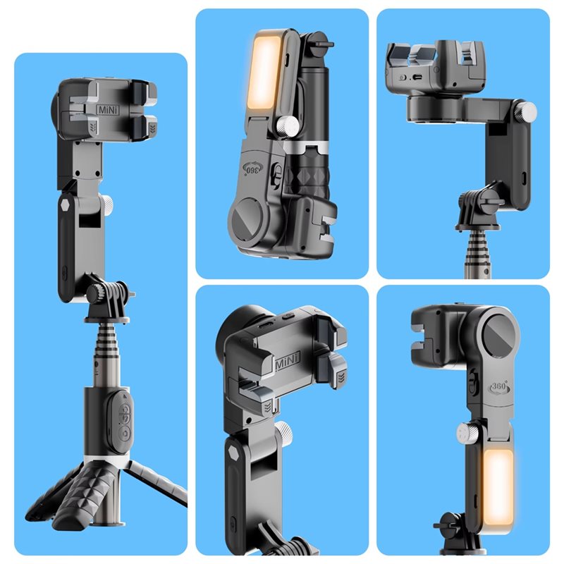 Q18 Tripod Tongsis dengan Gimb - Camera Tripod Carbon ulasan dan harga