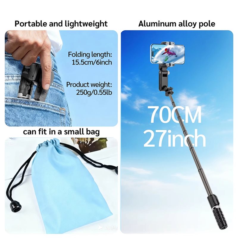 Q18 Tripod Tongsis dengan Gimb - Camera Tripod Carbon ulasan dan harga