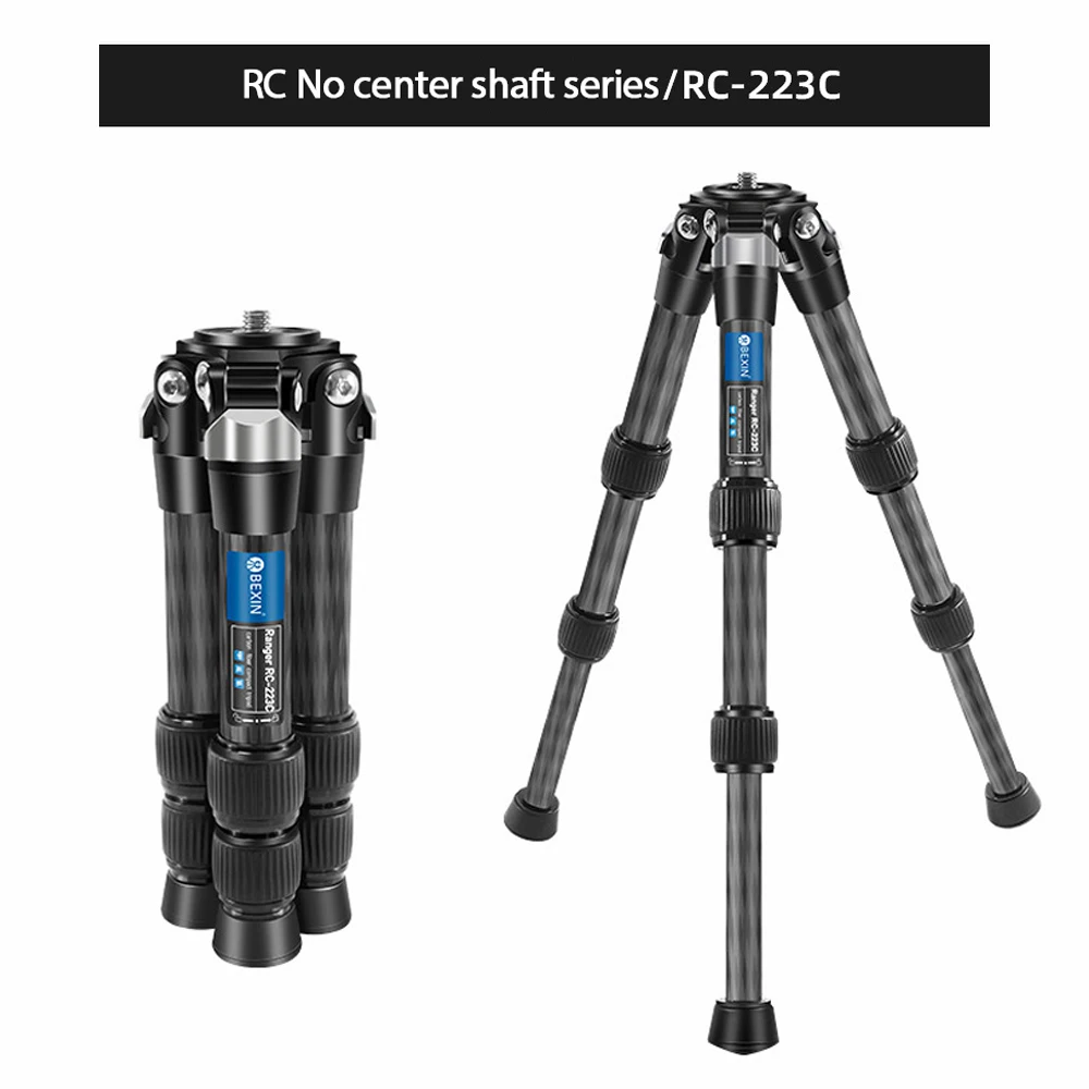 BEXIN Tripod serat karbon port - Camera Tripod Carbon ulasan dan harga