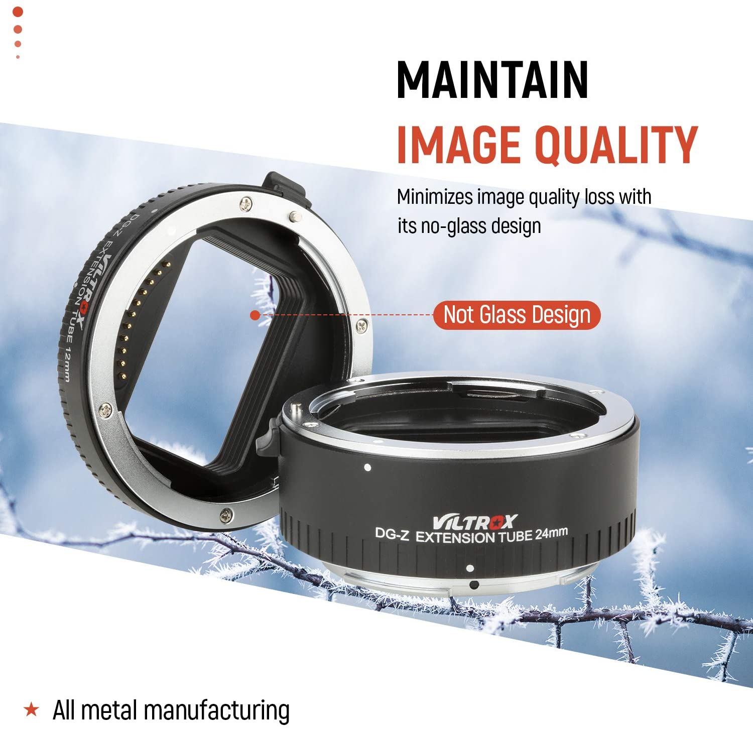 Viltrox DG-Z Auto Focus AF Mac - Macro Extension Tube ulasan dan harga