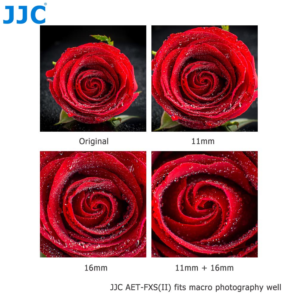 Kit Ekstensi Makro JJC X Mount - Macro Extension Tube ulasan dan harga