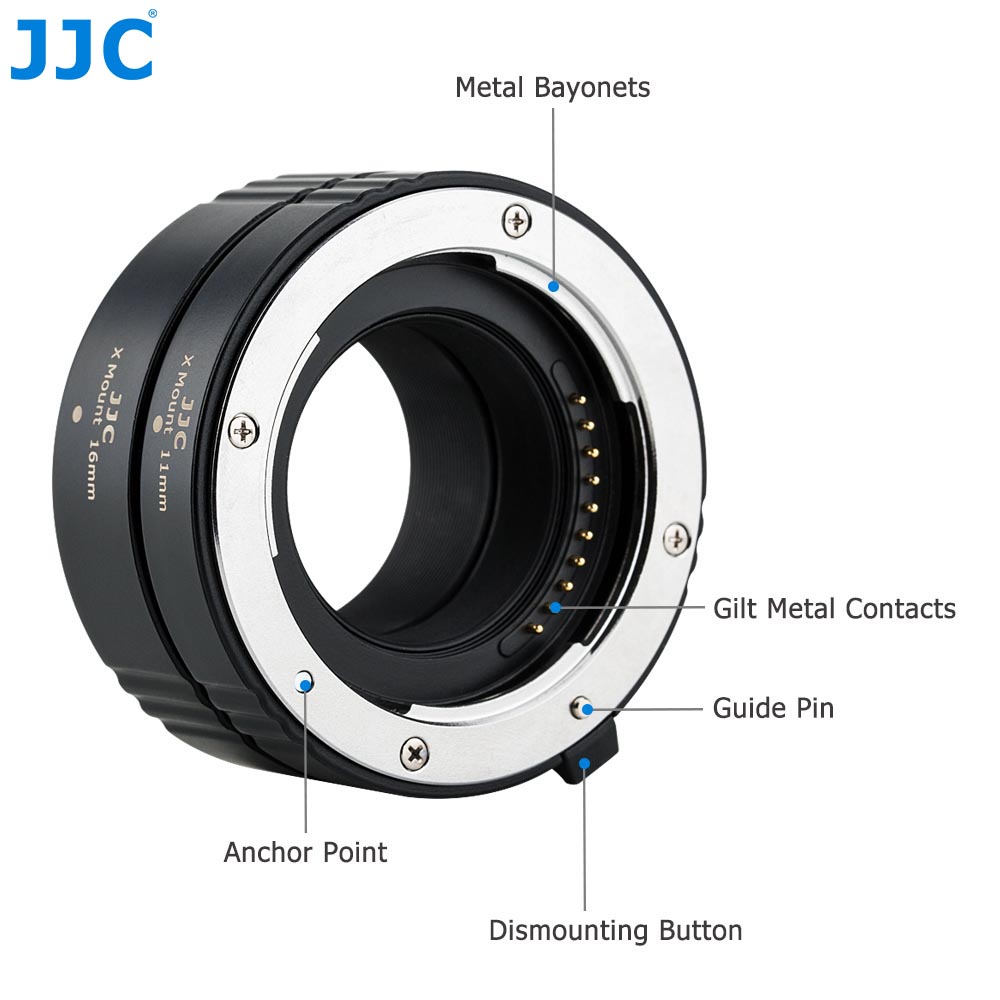 Kit Ekstensi Makro JJC X Mount - Macro Extension Tube ulasan dan harga