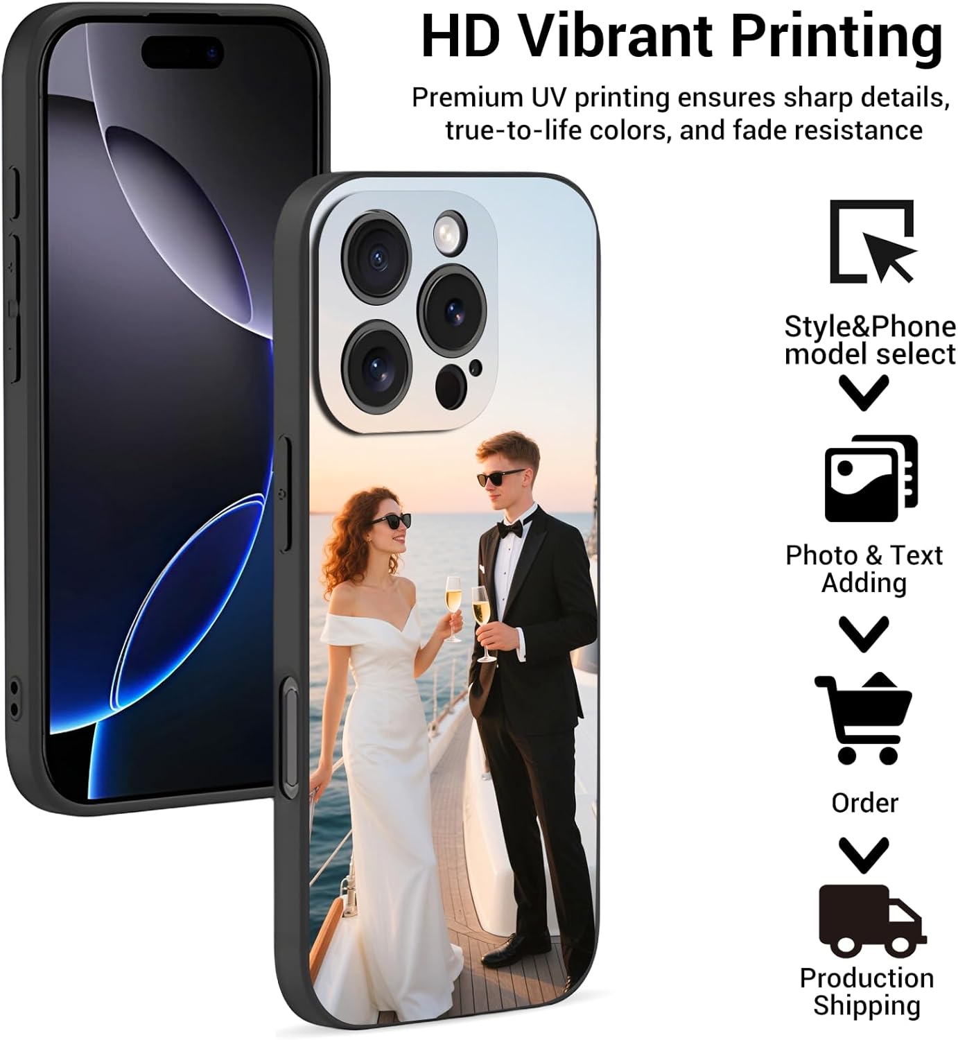 Casing Matte Kustom untuk iPho - Photography Style ulasan dan harga