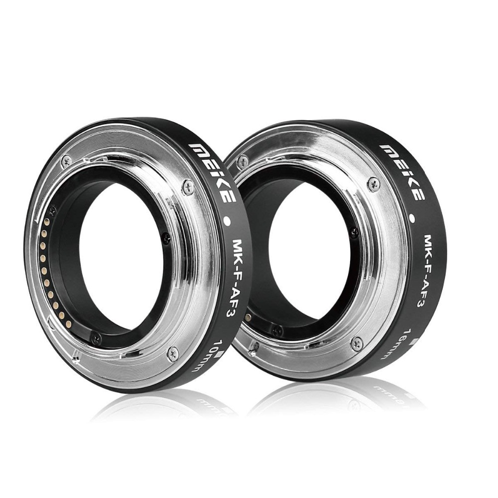 Meike MK-F-AF3 Logam Fokus Mak - Macro Extension Tube ulasan dan harga