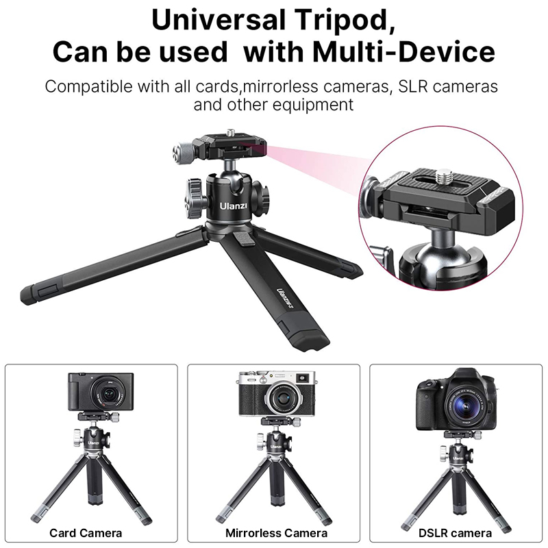 Ulanzi MT-24 Vlog Lite Logam T - Camera Tripod Carbon ulasan dan harga