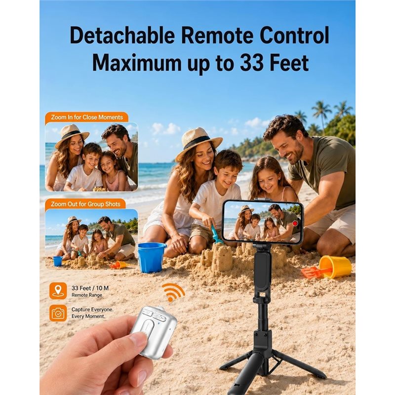 B04C-Tongkat Selfie Mini Magne - Camera Tripod Carbon ulasan dan harga