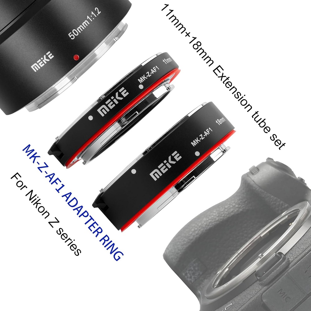 Meike MK-Z-AF1 Cincin Adaptor  - Macro Extension Tube ulasan dan harga